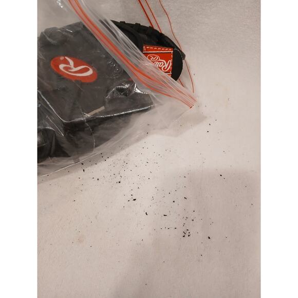 Rawlings 11” Black Leather BaseBall Glove Throw Alex Rodriguez PL129FB has FLAW - Picture 10 of 12